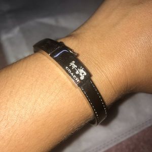 COACH never worn magnetic closure silver bangle
